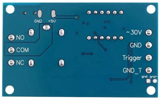 Alt view image 3 of 4 - DC 6-30V Timer Relay with LCD Display, 1 Channel Delay Controller Module, Type-C Interface, Power Off Cycle Timer