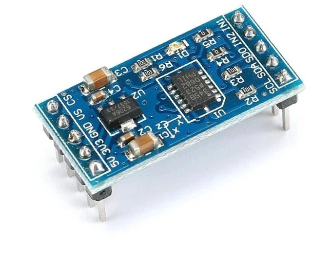 Alt view image 3 of 5 - 3 Pack Digital Accelerometer ADXL345, 3-Axis Low Power I2C SPI 5V/3.3V Input, Detection 16g Range
