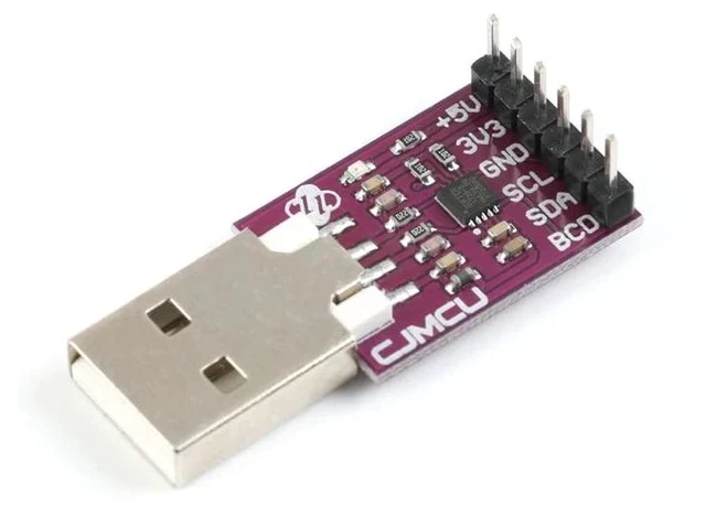 Alt view image 2 of 3 - FT200XD USB to Serial Adapter USB to I2C Serial Module IIC Port TTL Level Input CMOS Output Transfer Convertor Serial Adapter CJMCU-200