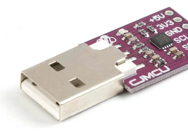 Alt view image 3 of 3 - FT200XD USB to Serial Adapter USB to I2C Serial Module IIC Port TTL Level Input CMOS Output Transfer Convertor Serial Adapter CJMCU-200