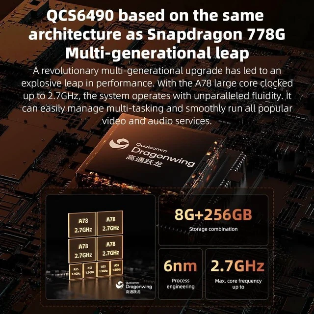 Alt view image 3 of 7 - M27 Android HiFi Music Player, Dual ES9039SPRO DACs, 8GB+256GB with Dual microSD, 5000mW Balanced Amp, 3.5/4.4/6.35mm Outputs, LDAC/aptX Lossless, 31-Band PEQ(Aluminum Alloy Edition)