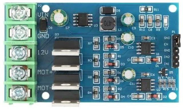 Alt view image 3 of 4 - 170W High Power H Bridge Motor Driver Module NMOS Brake Forward Reverse PWM Duty Cycle Motor Speed Controller DC 5-30V Instantaneous Braking