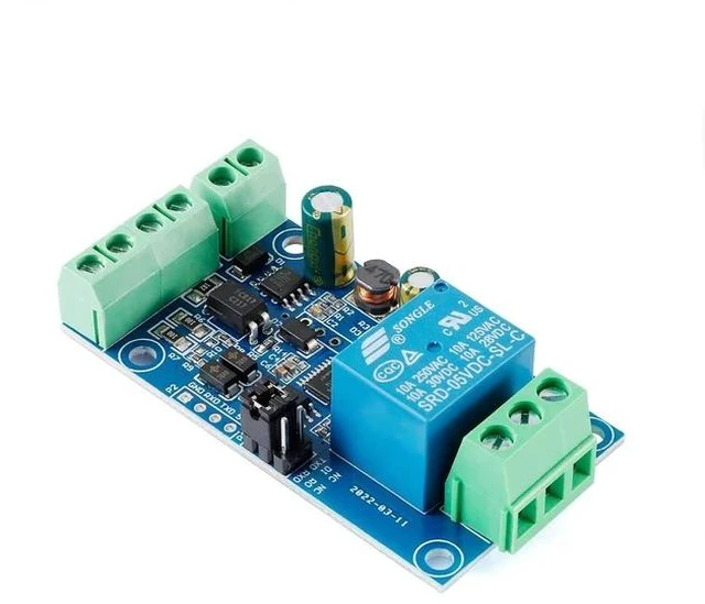 Alt view image 2 of 5 - 2Pcs 1 Channel Switch Relay Module Modbus Rtu Switching Input Output Relays Board with Anti-Reverse Connection Protection RS485 TTL Communication