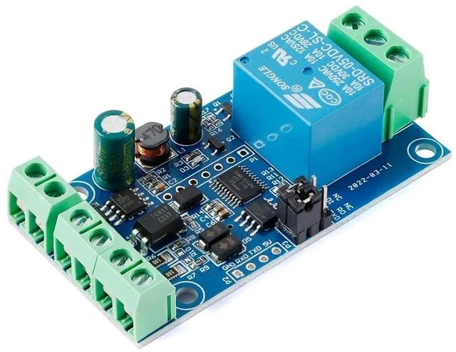 Alt view image 3 of 5 - 2Pcs 1 Channel Switch Relay Module Modbus Rtu Switching Input Output Relays Board with Anti-Reverse Connection Protection RS485 TTL Communication
