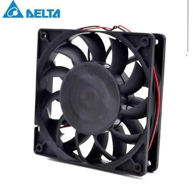 Alt view image 4 of 6 - Delta FFB1212EH 12V 1.74A 12CM 12025 dual ball bearing cooling fan violence 120*120*25mm