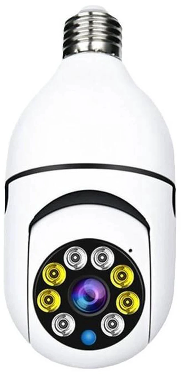 Alt view image 5 of 7 - E27 Light Bulb Security Camera 1080P HD, 360° Panoramic, WiFi Remote Monitoring, Night Vision, Two-Way Audio
