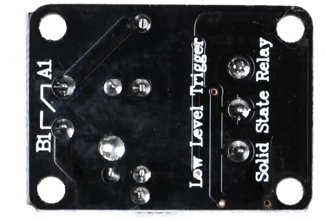 Alt view image 6 of 7 - 1 Channel 5V Low Level Trigger Solid State Relay Module with Fuse, 1 Way 250V 2A for Industrial Control Applications