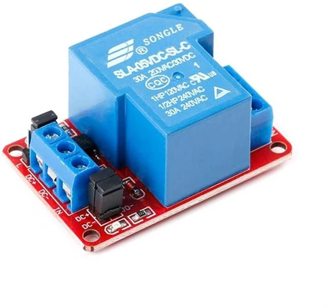 Alt view image 2 of 6 - 5V 30A Relay Module, 1 Channel, Optocoupler Isolation, High/Low Trigger for Automation Control