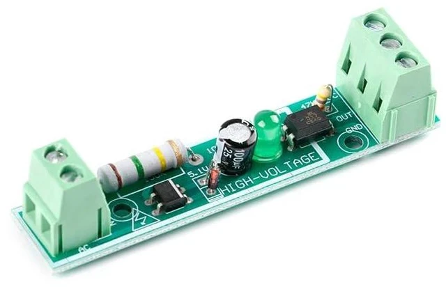 Alt view image 2 of 2 - 3Pcs 1Channel AC Optocoupler Module 220V Voltage Detect Optocoupler Isolation Microcontroller TTL Level 3V-5V