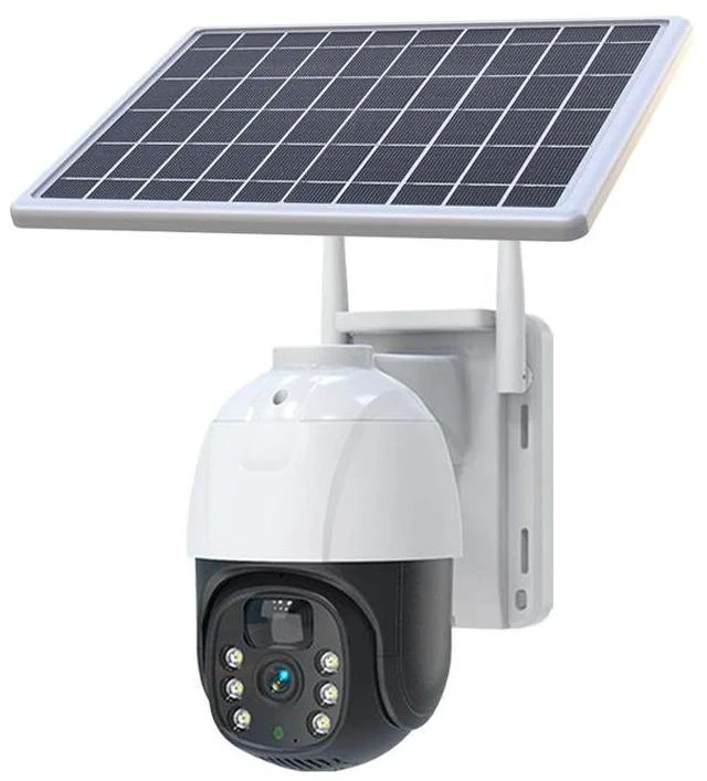 Alt view image 7 of 7 - V380 Solar Security Camera 4G/WiFi Outdoor Wireless, Full-Color Night Vision, Pan/Tilt, Two-Way Audio, IP66, Remote View via App