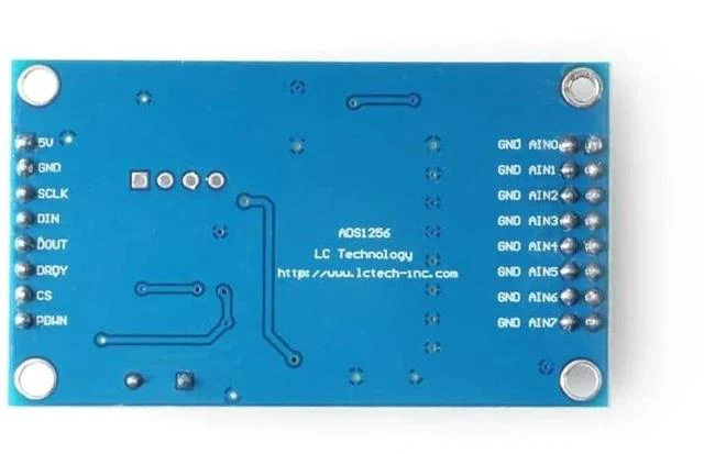 Alt view image 3 of 4 - ADS1256 24bit 8 Channel Analog Digital Converter Module ADC Analog to Digital Signal Converters high Precision Acquisition Data Module Board AD Digital Analog Module