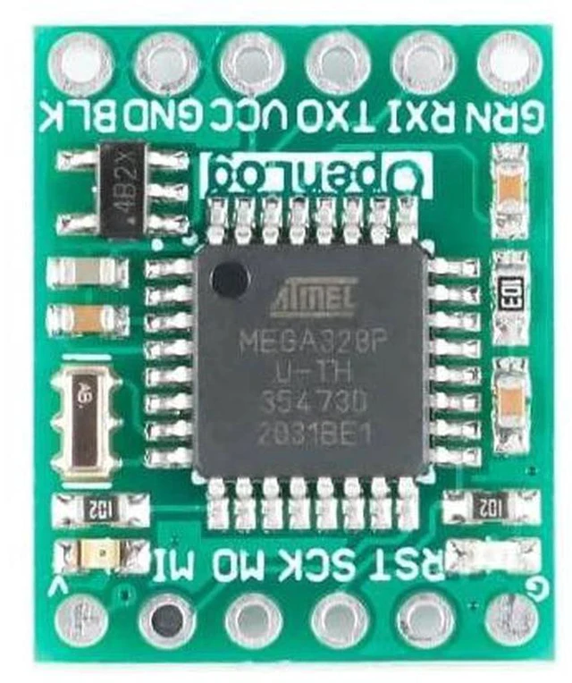 Alt view image 3 of 4 - Openlog Serial Data Logger Open Source Data Recorder Flight Control Board Support Micro SD Module ATmega328 Serial Port Data Storage