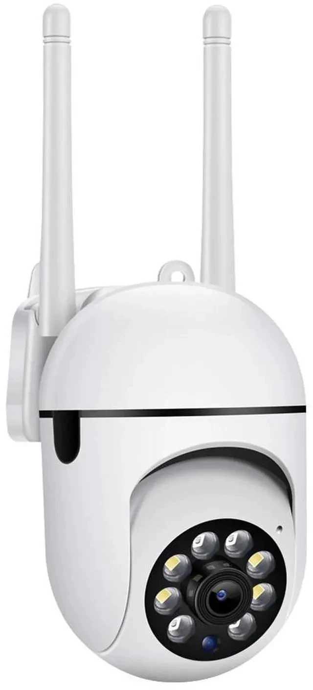 Alt view image 7 of 7 - Y2 Indoor Wireless Security Camera 1080P HD Night Vision, Dual-Antenna, Two-Way Talk, Pan/Tilt, Motion Detection, Remote Access