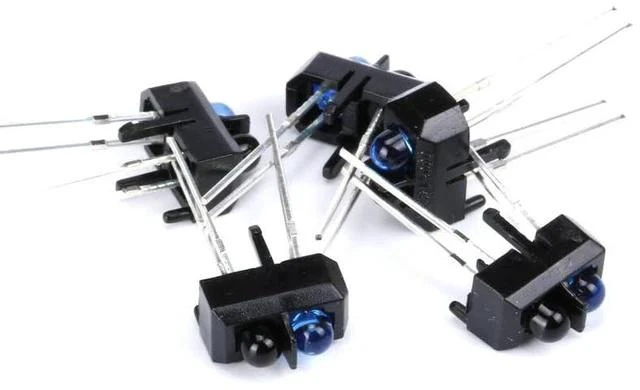 Alt view image 2 of 6 - 50PCS TCRT5000L TCRT5000 IR Reflective Photoelectric Sensors Infrared Reflective Optical Sensor Transistor Output Infrared 950mm 5V 3A for Tracking Car