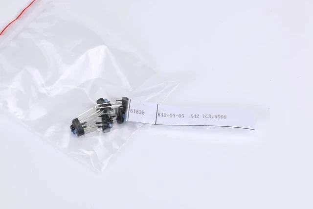 Alt view image 6 of 6 - 50PCS TCRT5000L TCRT5000 IR Reflective Photoelectric Sensors Infrared Reflective Optical Sensor Transistor Output Infrared 950mm 5V 3A for Tracking Car