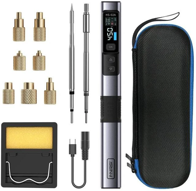 Main image of HS02A 100W Corded Heat Set Insert Tool Soldering Iron Kit 3S Heating