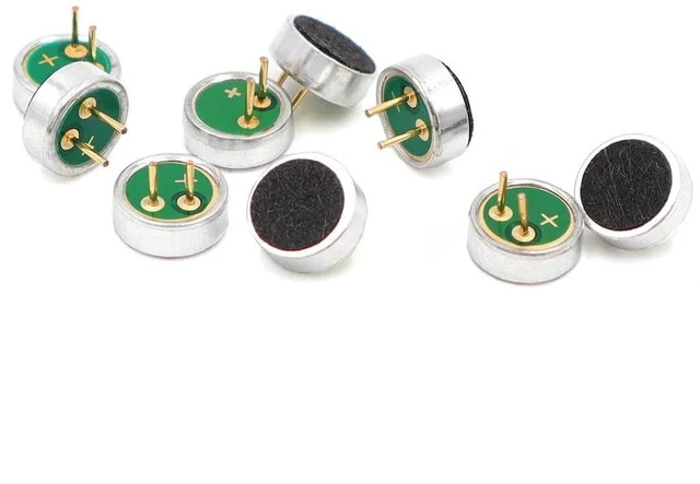 Alt view image 2 of 4 - 30pcs 6022 Electret Condenser Microphone Pickup Module 6x2.2mm High Sensitivity Voice Control Microphone