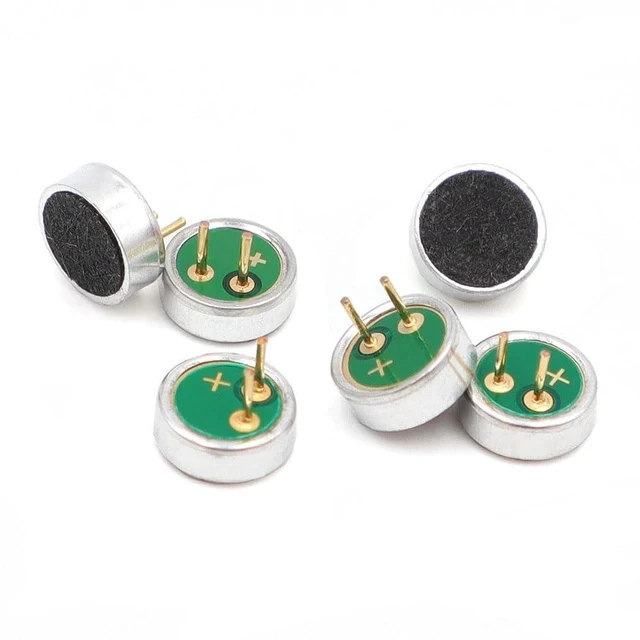 Alt view image 3 of 4 - 30pcs 6022 Electret Condenser Microphone Pickup Module 6x2.2mm High Sensitivity Voice Control Microphone