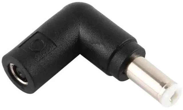 Main image of Black DC Power Adapter Converter, 4.5×3.0mm Female to 5.5×2.1mm Male for Laptops