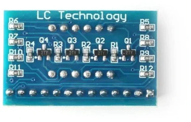 Alt view image 5 of 5 - 5Pcs 4-Bit 74HC164 0.36 inch Red Highlight Digital Tube Display Module Common Positive 4 Segment Serial Interface 4 Bit Digital Display Module 74HC164 Driver