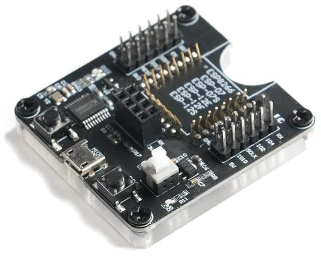 Main image of ESP8266 Burner Development Board Test Frame Module Downloader Support for ESP-12F ESP-07S ESP-12E ESP-01S ESP12S ESP-01 Flash Download Tool Test Board Code Burner