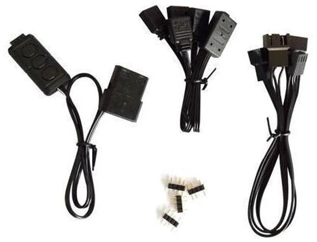 Alt view image 5 of 5 - 3/Pack 120m RGB Fan 5V 3pin FRGB PWM Quiet Addressable Fans 12cm Computer Cooling Fan For CPU Cooler Liquid Cooling