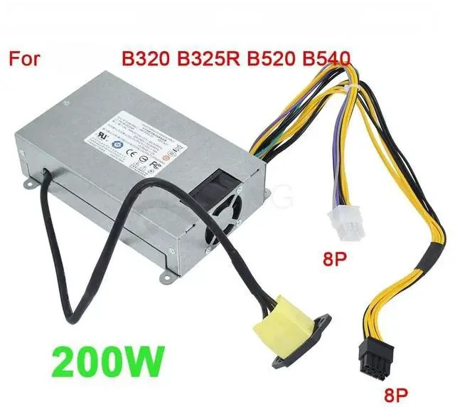 Alt view image 2 of 6 - PSU for B320 B325r B520 B540 200W Power Supply HKF2002-32 APA006 APC006 FSP200-20SI HK2002-3C FSP200-20 36200515