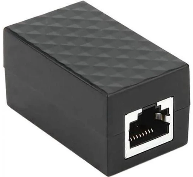 Alt view image 4 of 6 - RJ45 Surge Lightning Protector Inline Coupler, Cat5e/Cat6/Cat7 LAN Cable RJ45 Extender Adapter