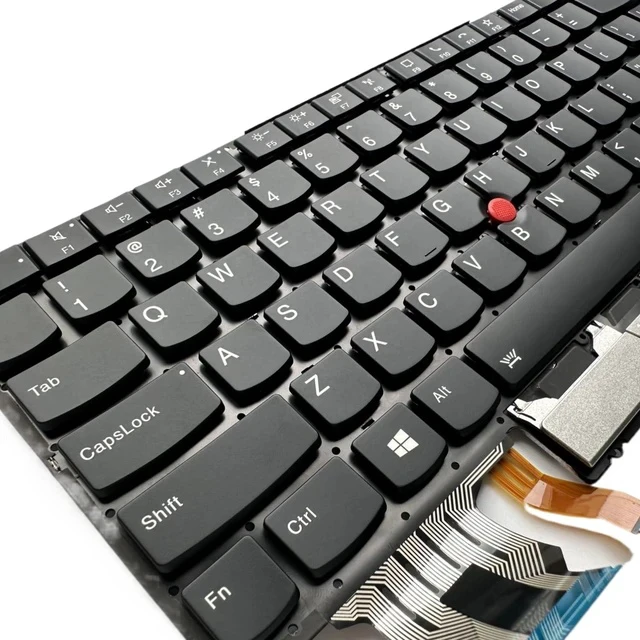 Alt view image 2 of 5 - Laptop Replacement US Layout with Backlit Keyboard for Lenovo ThinkPad X1 Carbon Gen 7th 2019 X1 Carbon Gen 8th 2020 Type 20QD 20QE 20R1 20R2 X1 Yoga Gen 4 2019 & X1 Yoga Gen 5 2020 CS19BL-84US