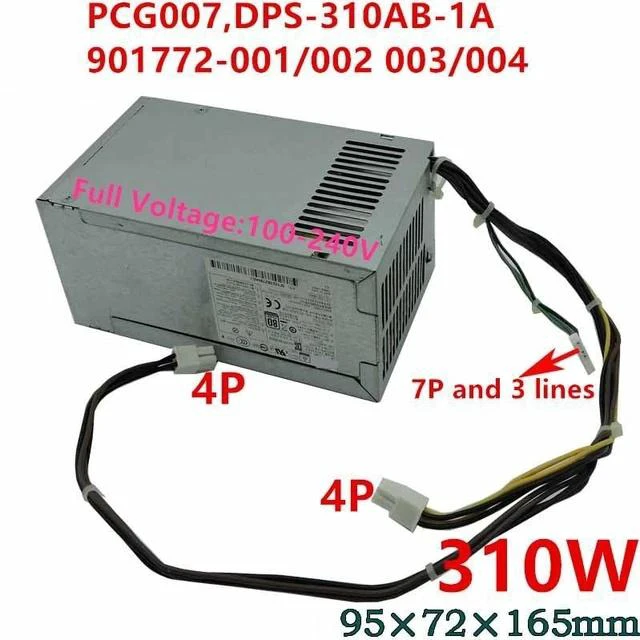 Alt view image 2 of 6 - PCG007 DPS-310AB-1 A DPS-310AB-3 A D17-310P2A D19-310P1A 310W Original New Power Supply for H P 680 280 800 600 480 288 G3 G4