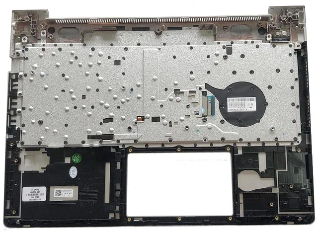 Alt view image 2 of 7 - L44588-001 L38138-001 L44588-001 Replacement for HP ProBook 445R 440 445 G6 440 G7 Laptop Upper Top Cover Case Palmrest Backlit US Keyboard Assembly Part Sliver