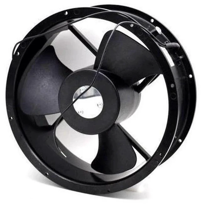 Alt view image 2 of 3 - New and original control cabinet fan SJ2509HA1 25489 110V0.36A AC fan axial fan 254*89 mm
