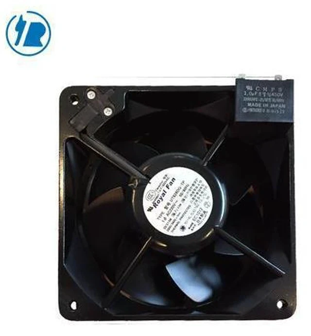 Alt view image 2 of 4 - Emacro For Royal Fan UT626DG-TP Server Square inverter Fan AC 220V 23/27.5W 160x160x65mm Axial fan