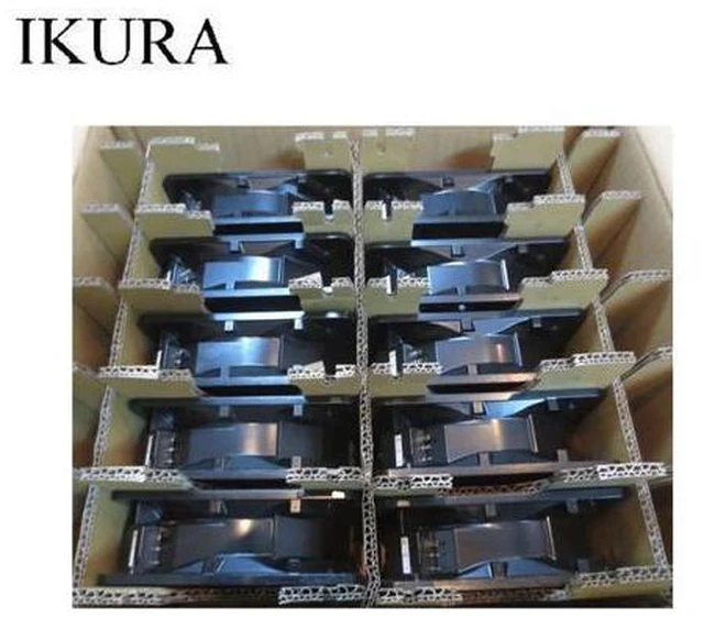 Alt view image 2 of 2 - IKURA 6250MG1-TP AC 220V 50/60HZ 160x160x55mm Server Square Fan Frequency converter fan 45W 220V AC Axial fan