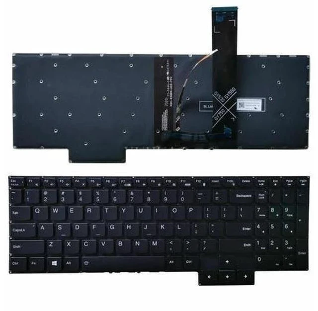 Main image of replacement keyboard for Lenovo Legion 5-17ARH05H 5-17IMH05 5-17IMH05H US Backlit black