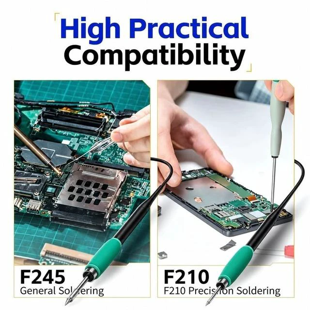 Alt view image 6 of 7 - DWS-200 200W High Power Soldering Station Kit,2 Helping Hands