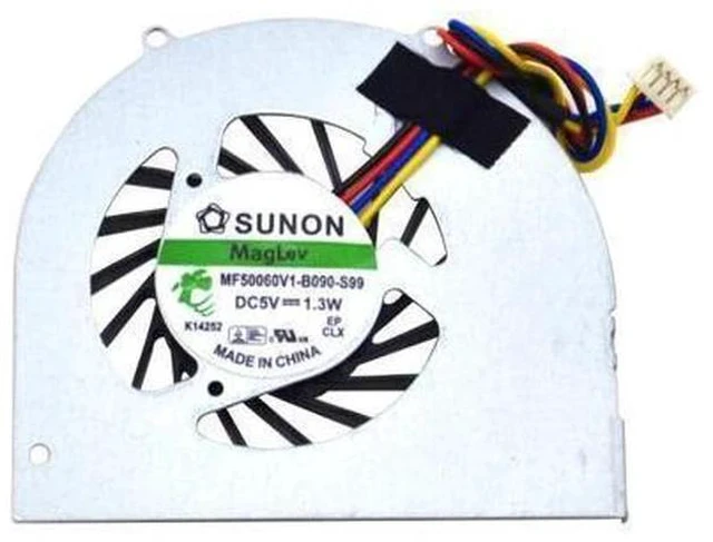 Alt view image 4 of 5 - New CPU Cooling Fan For Q120 Q150 MF50060V1-B090-S99 series laptop fan 100 pcs\/lot