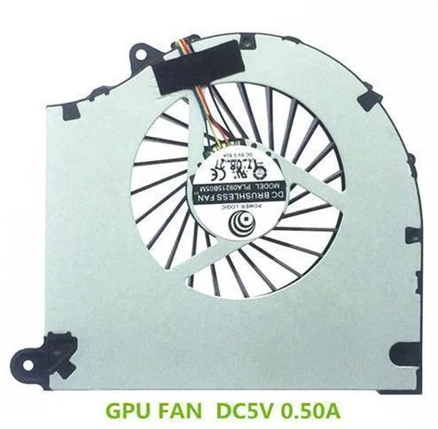 Alt view image 4 of 5 - Gpu and Cpu cooling fan for SC17 left right DC5V 0.5A for GTX1080 fan thinckness 14mm
