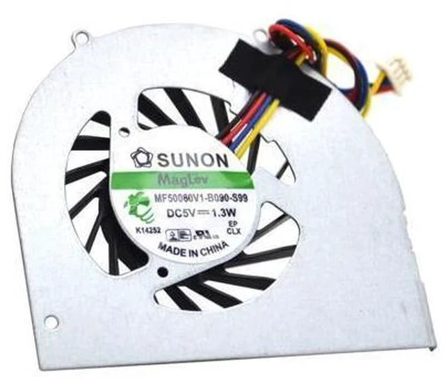 Alt view image 3 of 6 - CPU Cooling Fan For Q120 Q150 MF50060V1-B090-S99 series laptop fan 50 pcs\/lot