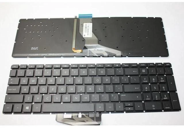 Main image of US Black Backlit Keyboard for HP 15-EF 15-EF0005CA 15-EF0006CA 15-EF0008CA