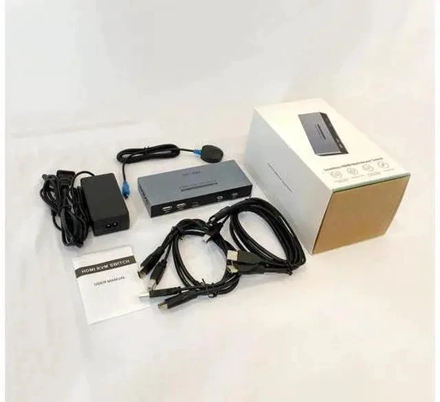 Alt view image 5 of 5 - MT-VIKI 2x1 HDMI KVM Multiviewer, 2024 Upgraded Version with PIP, Seamless Switch 4K@30Hz & Hotkey Control
