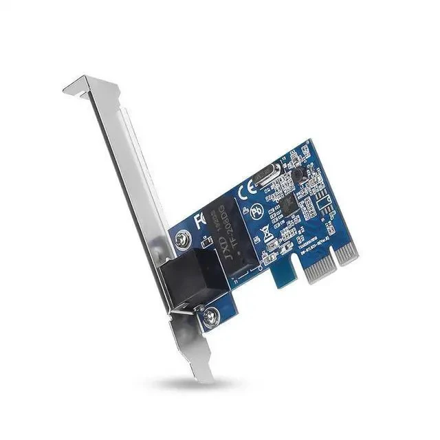 Alt view image 2 of 6 - PCIe Gigabit Network Card Realtek RTL8111E 1000Mbps Ethernet Adapter, PCI-E Desktop LAN NIC, 10/100/1000Mbps Wired Network Card for Home / Office