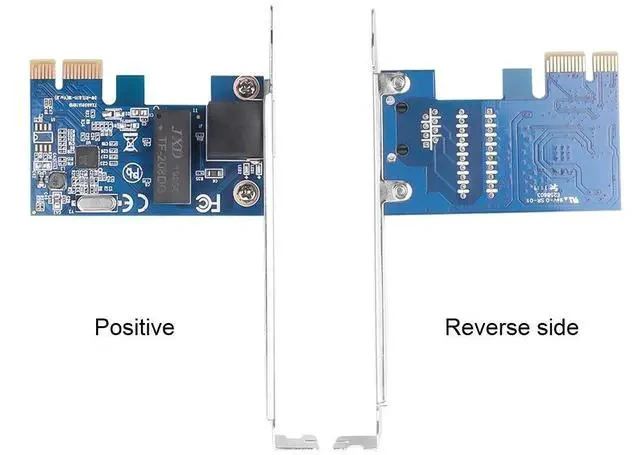 Alt view image 6 of 6 - PCIe Gigabit Network Card Realtek RTL8111E 1000Mbps Ethernet Adapter, PCI-E Desktop LAN NIC, 10/100/1000Mbps Wired Network Card for Home / Office