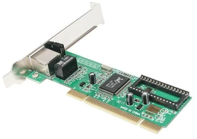 Alt view image 6 of 6 - PCI Gigabit Network Card 10/100/1000Mbps Ethernet Adapter for Desktop PC, Realtek RTL8169 Chipset, Wired LAN NIC, Standard PCI Slot