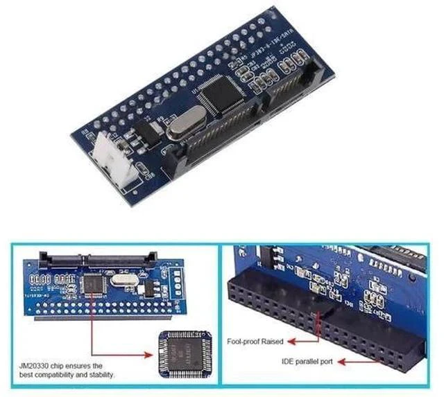 Alt view image 6 of 7 - 3.5" IDE PATA 40Pin Hard Drive to SATA Motherboard Adapter Converter