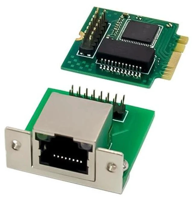 Alt view image 2 of 4 - M.2 A+E Key Gigabit Ethernet Network Card Single RJ45 Port, Intel I210AT Chipset, Server / Desktop / Industrial NIC Adapter