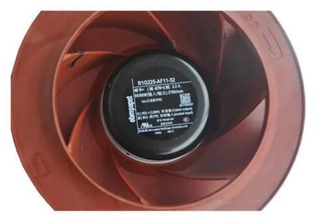 Alt view image 4 of 4 - Original ebmpapst R1G225-AF11-52 Centrifugal fan 225mm 48V 95W AC cooling fan Brand new