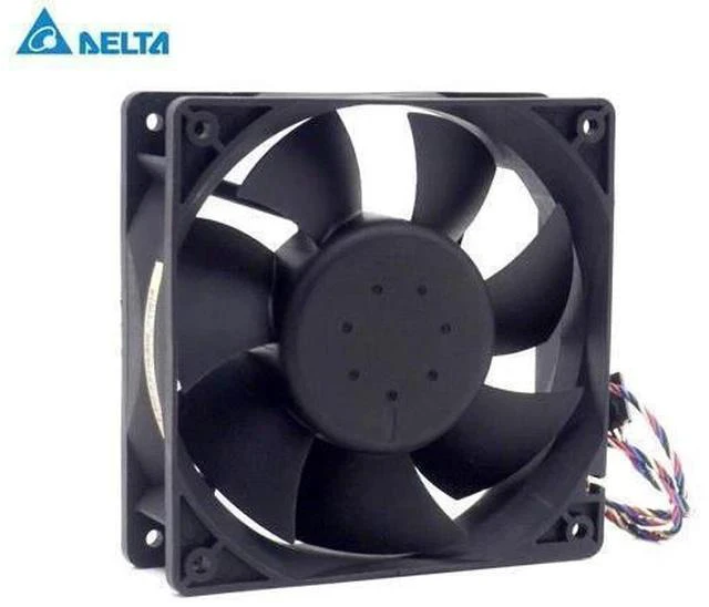 Alt view image 4 of 6 - 40pcs AFC1212DE 12038 12cm 120mm DC 12V 1.6A pwm ball fan thermostat inverter server cooling fan