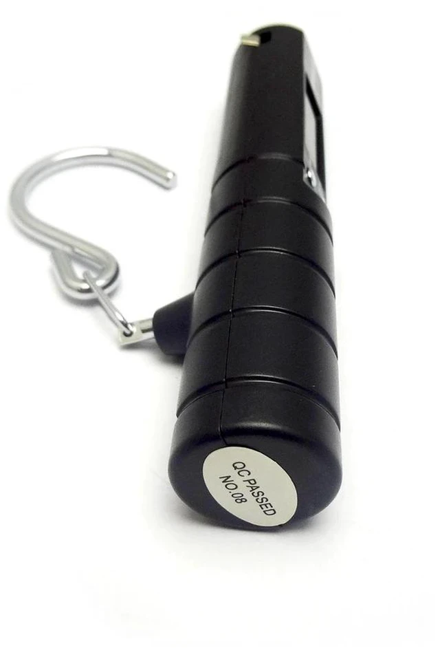 Main image of NS-18 Portable Handheld Luggage Scale with Tape Measure 50kg Capacity, Compact Digital Weighing Scale for Suitcase, Parcel & Travel