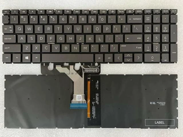 Main image of US Black Backlit Keyboard for HP PAVILION 15-EG 15-EG0015CL 15-EG0097NR